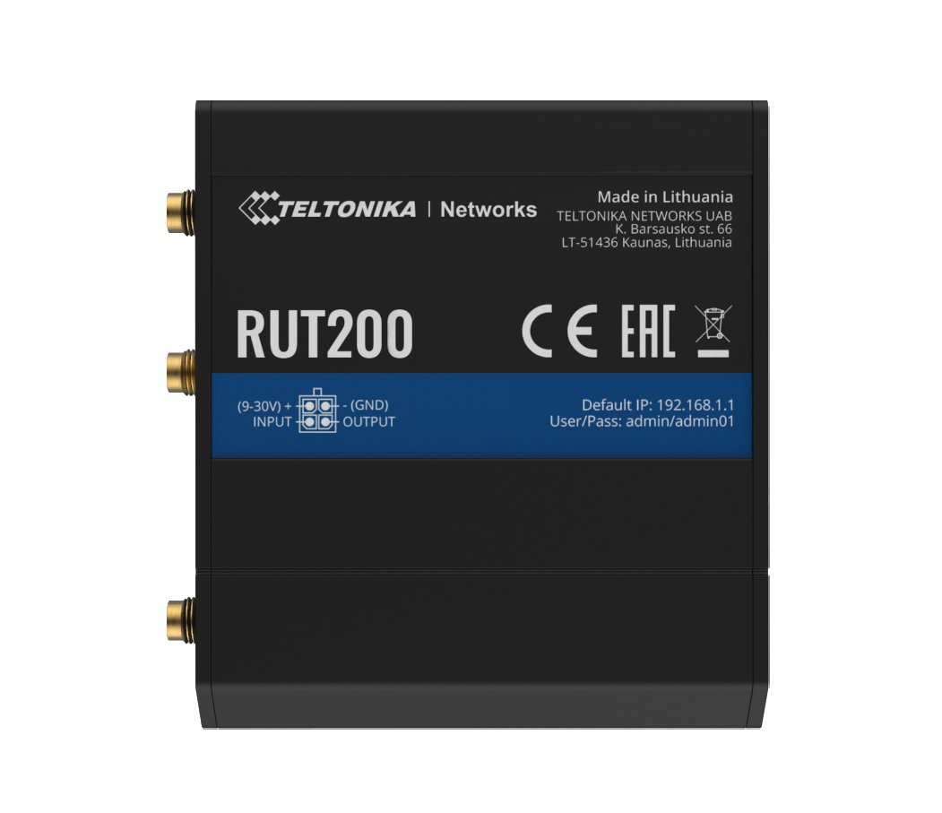Teltonika RUT200 4G/LTE Wi-Fi Router LATAM - Blue Wireless Store