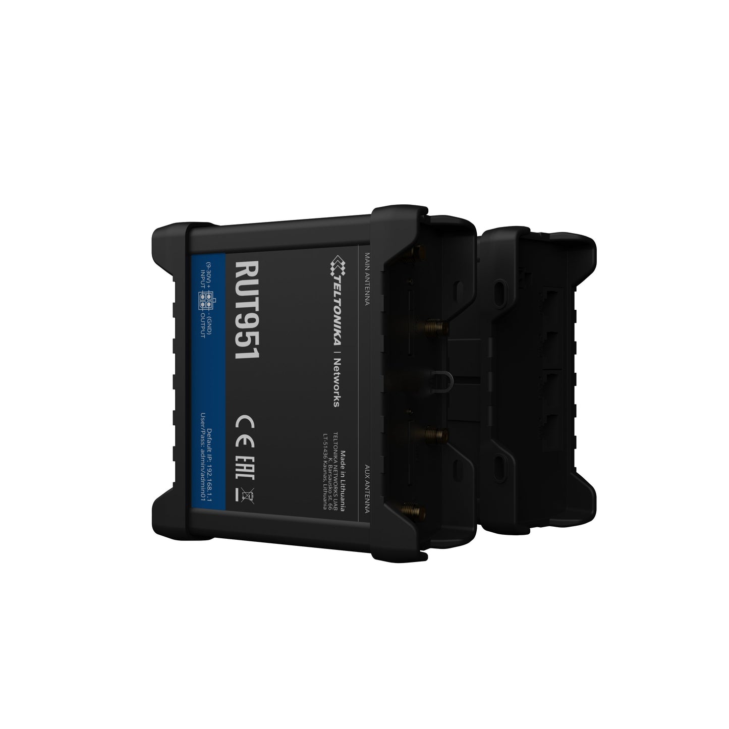 Teltonika RUT951 4G LTE Wi-Fi Dual-SIM Router Korea/Thailand/EMEA - Blue Wireless Store
