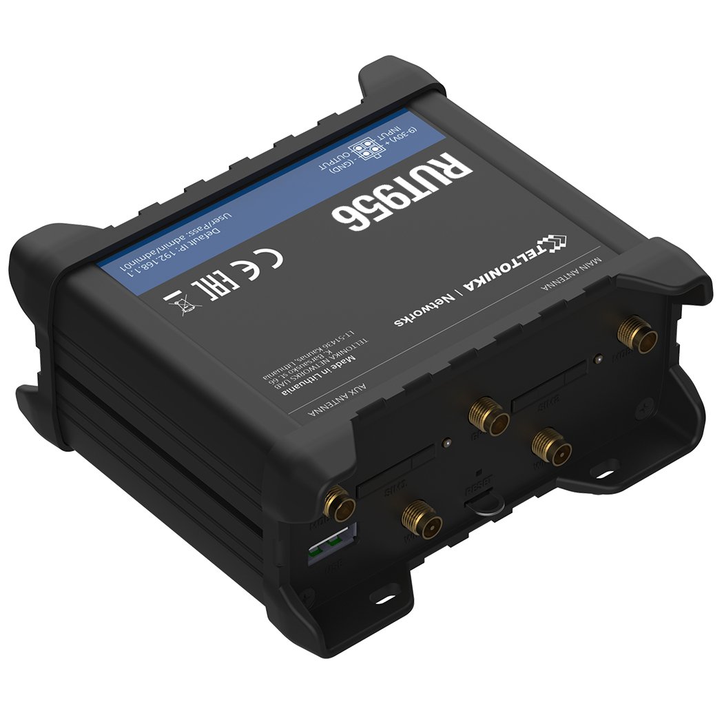 Teltonika RUT956 - LTE RS232/RS485 Router Korea/Thailand/EMEA - Blue Wireless Store