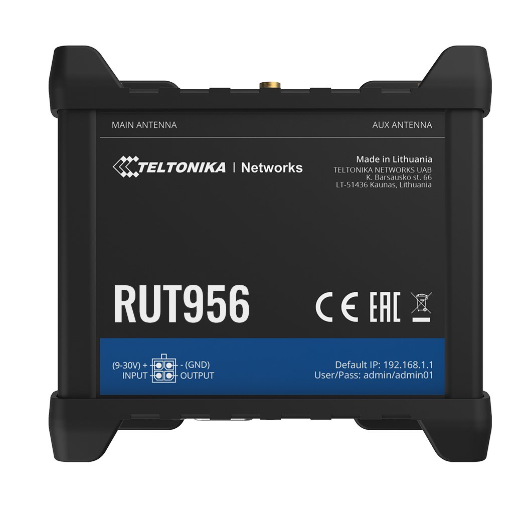 Teltonika RUT956 - LTE RS232/RS485 Router Global - Blue Wireless Store